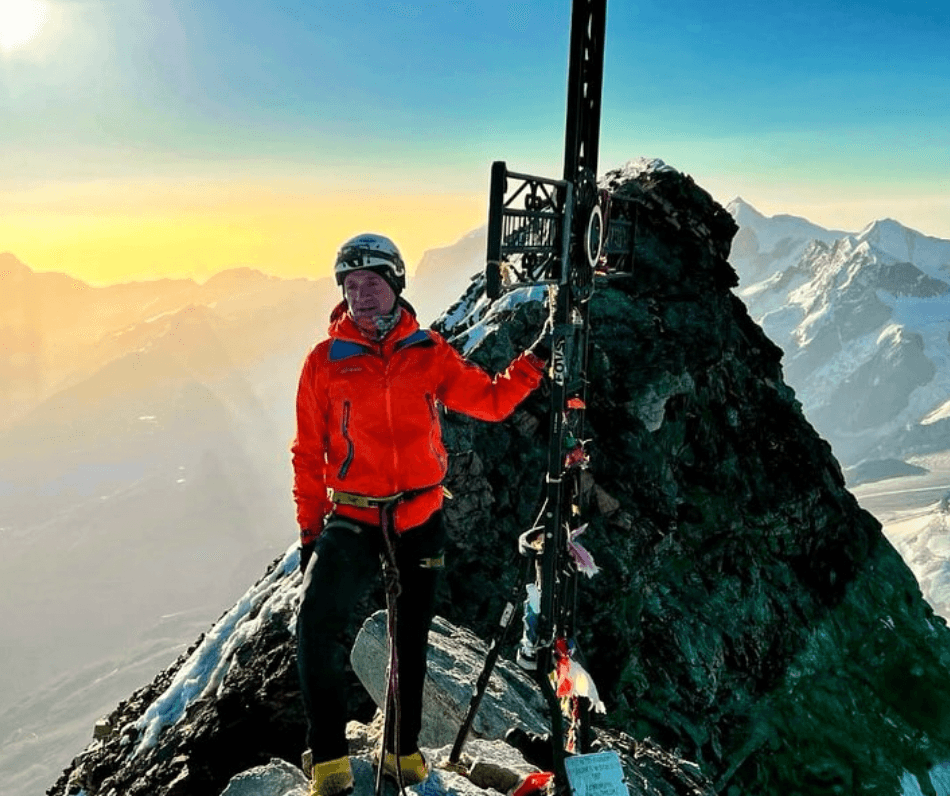 A summer ridge line